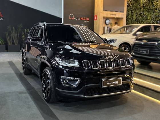 JEEP COMPASS 2.0 16V FLEX LIMITED AUTOMÁTICO JEEP COMPASS 2.0 16V FLEX LIMITED AUTOMÁTICO